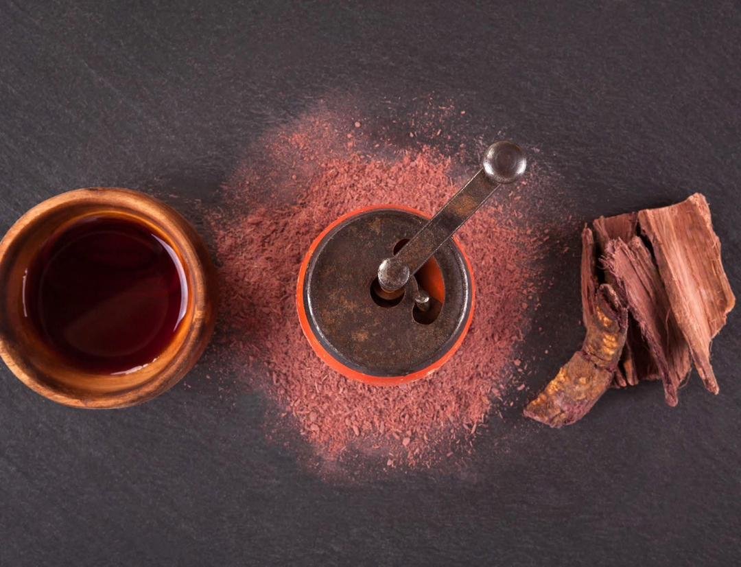 Mimosa hostilis root bark